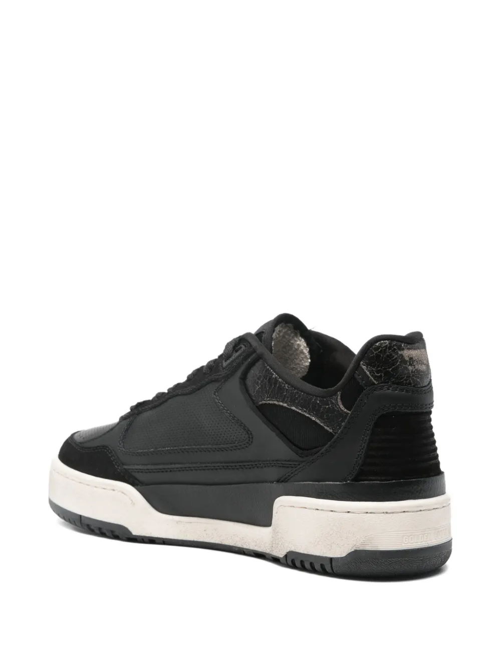 Golden Goose star-patch trainers Black
