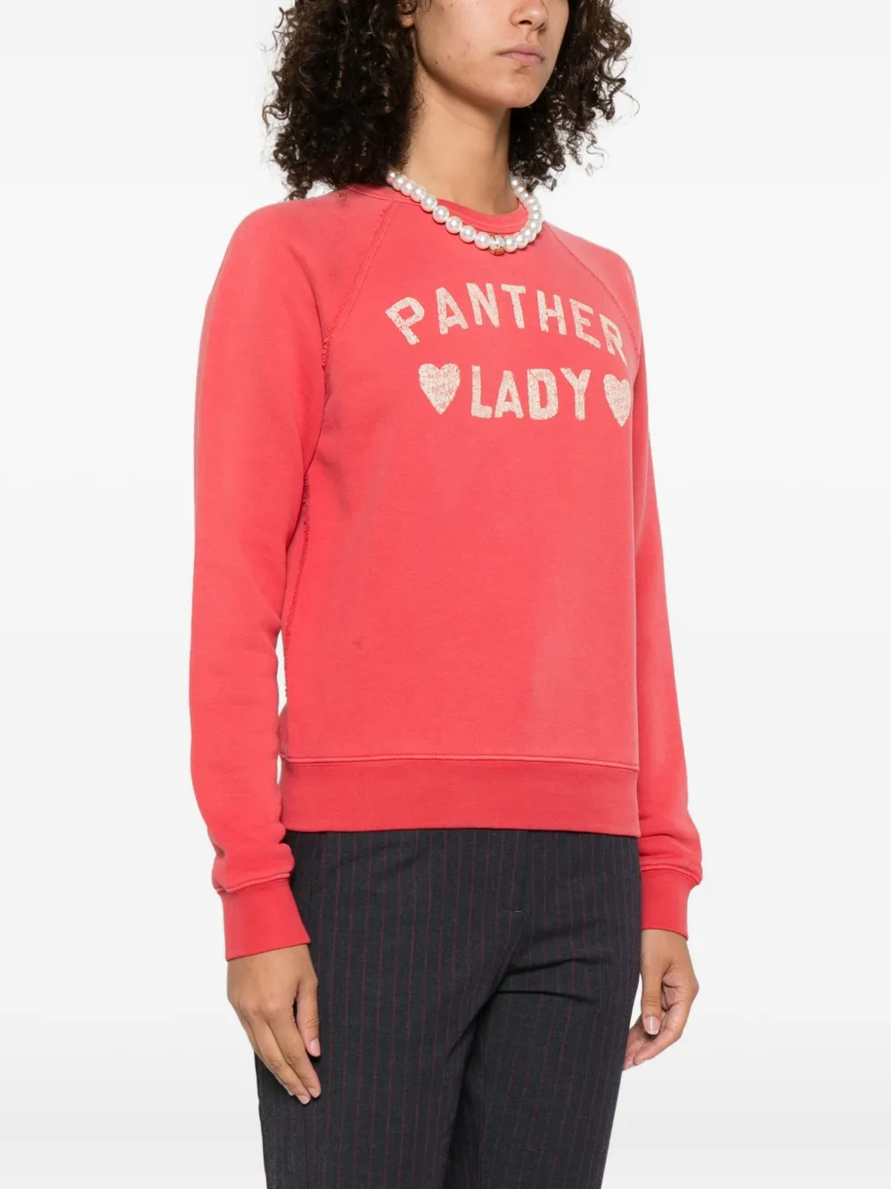 Valentino Garavani Panther Lady sweatshirt Rood