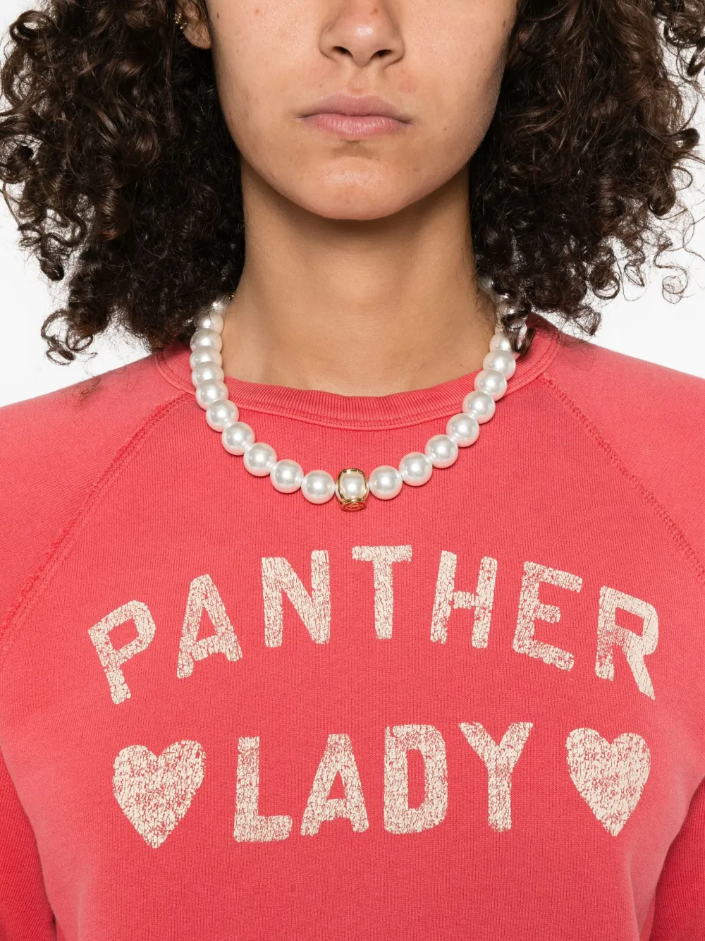 Valentino Garavani Panther Lady sweatshirt Rood
