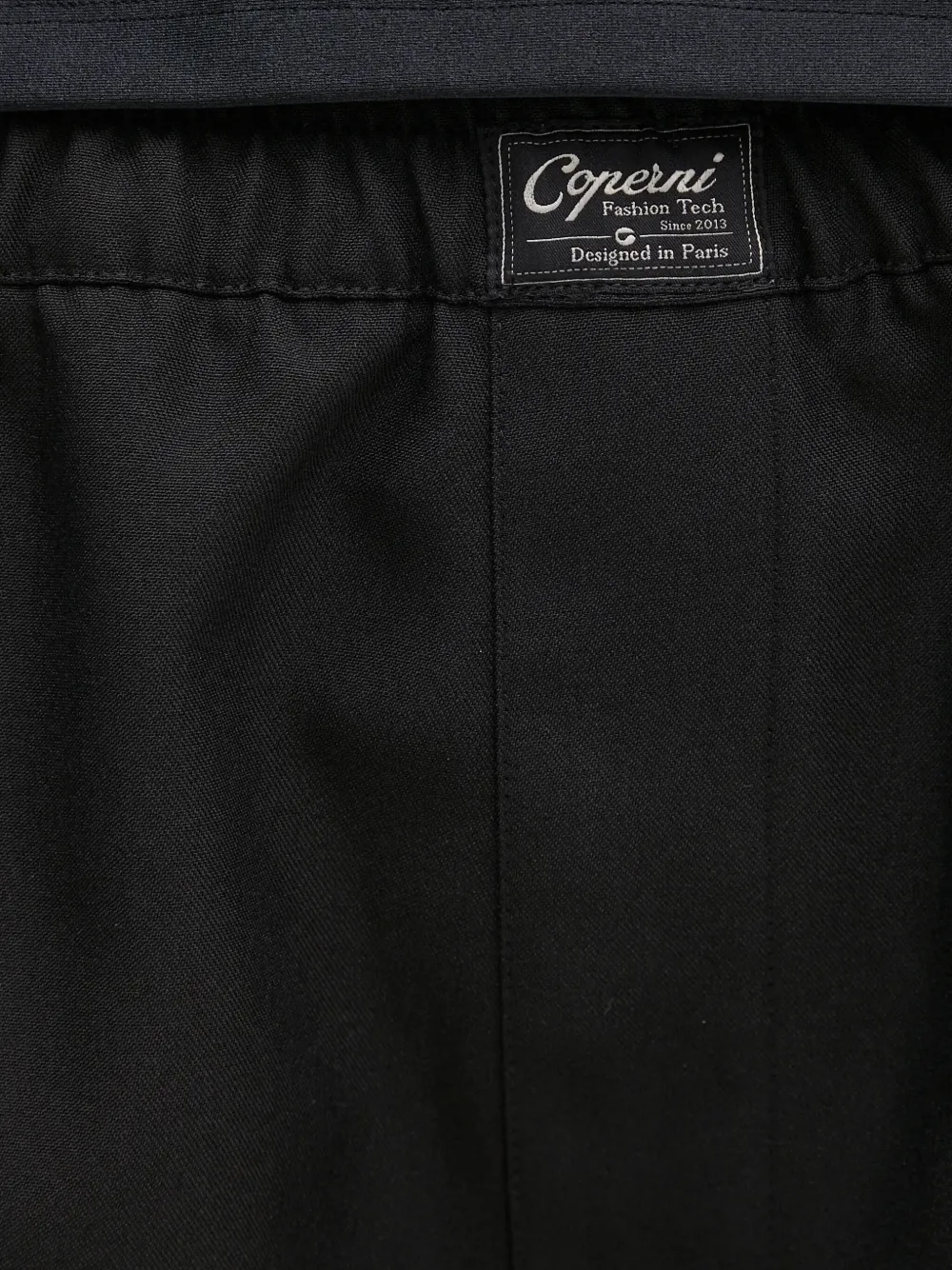 Coperni Petal embroidered cut-out shorts Zwart