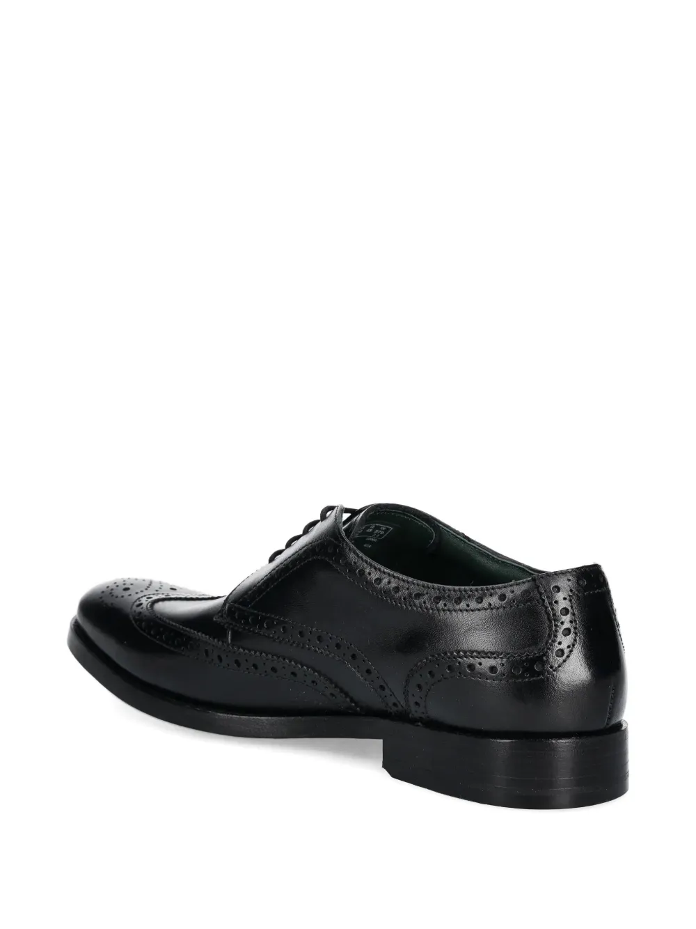 Clarks Originals leather wingtip brogue oxford shoes Black