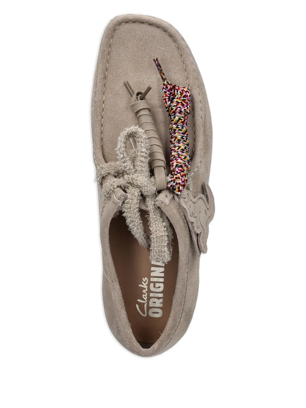 Clarks Originals Wallabee suède veterschoenen - Beige