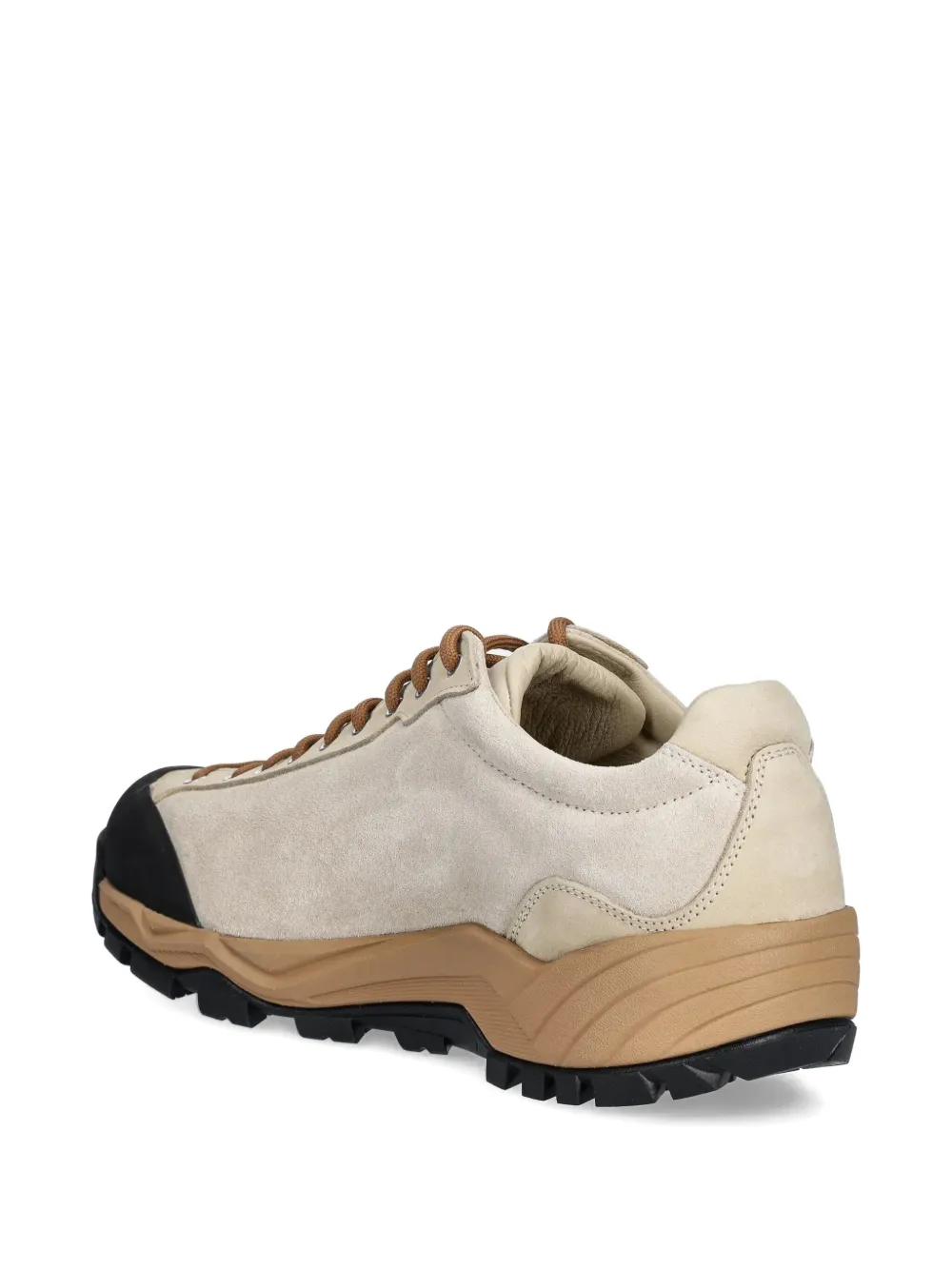 Diemme Movida Stella Alpina flower-embroidered suede sneakers Neutrals