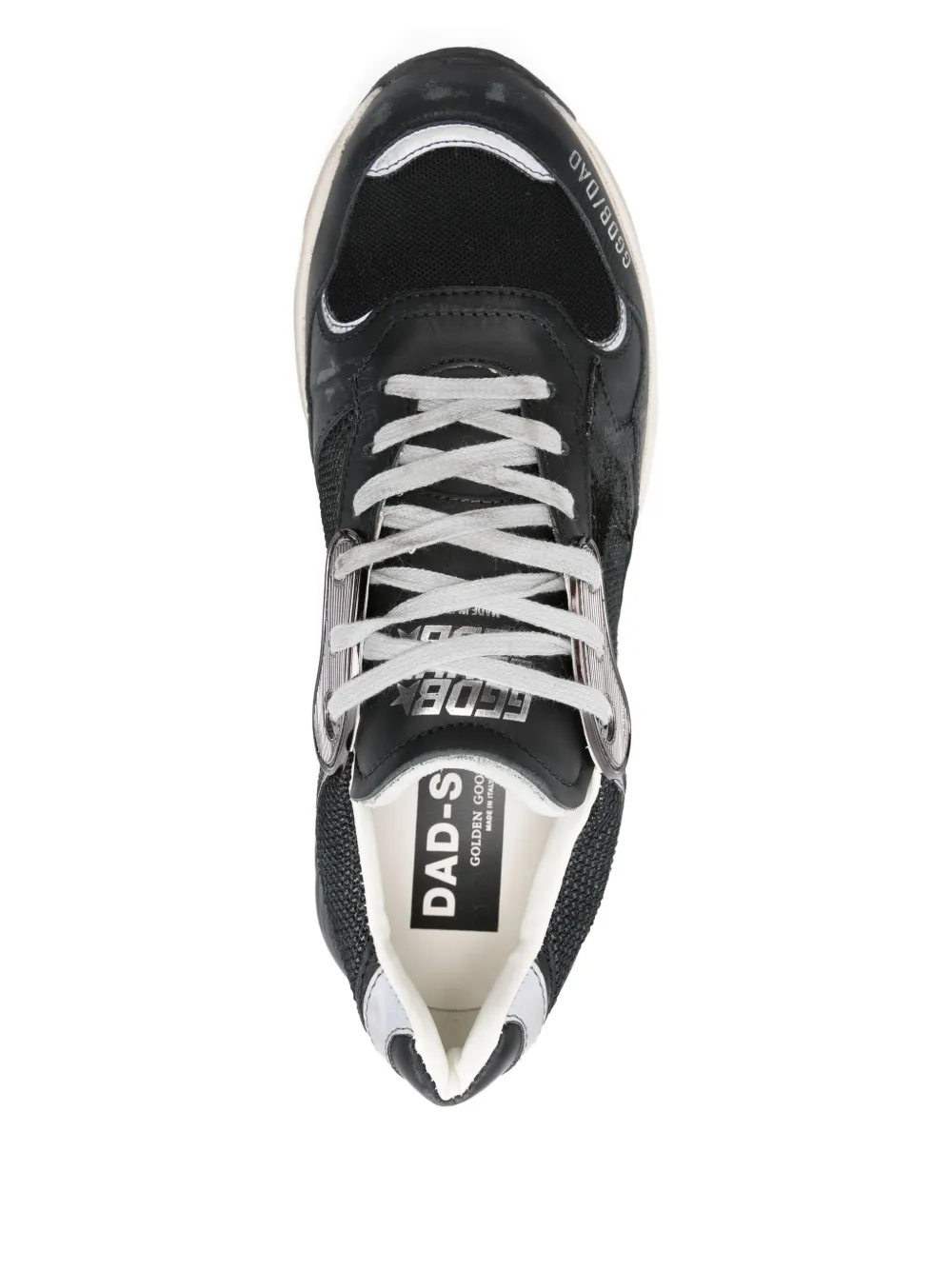 Golden Goose Dad-Star leather sneakers Black