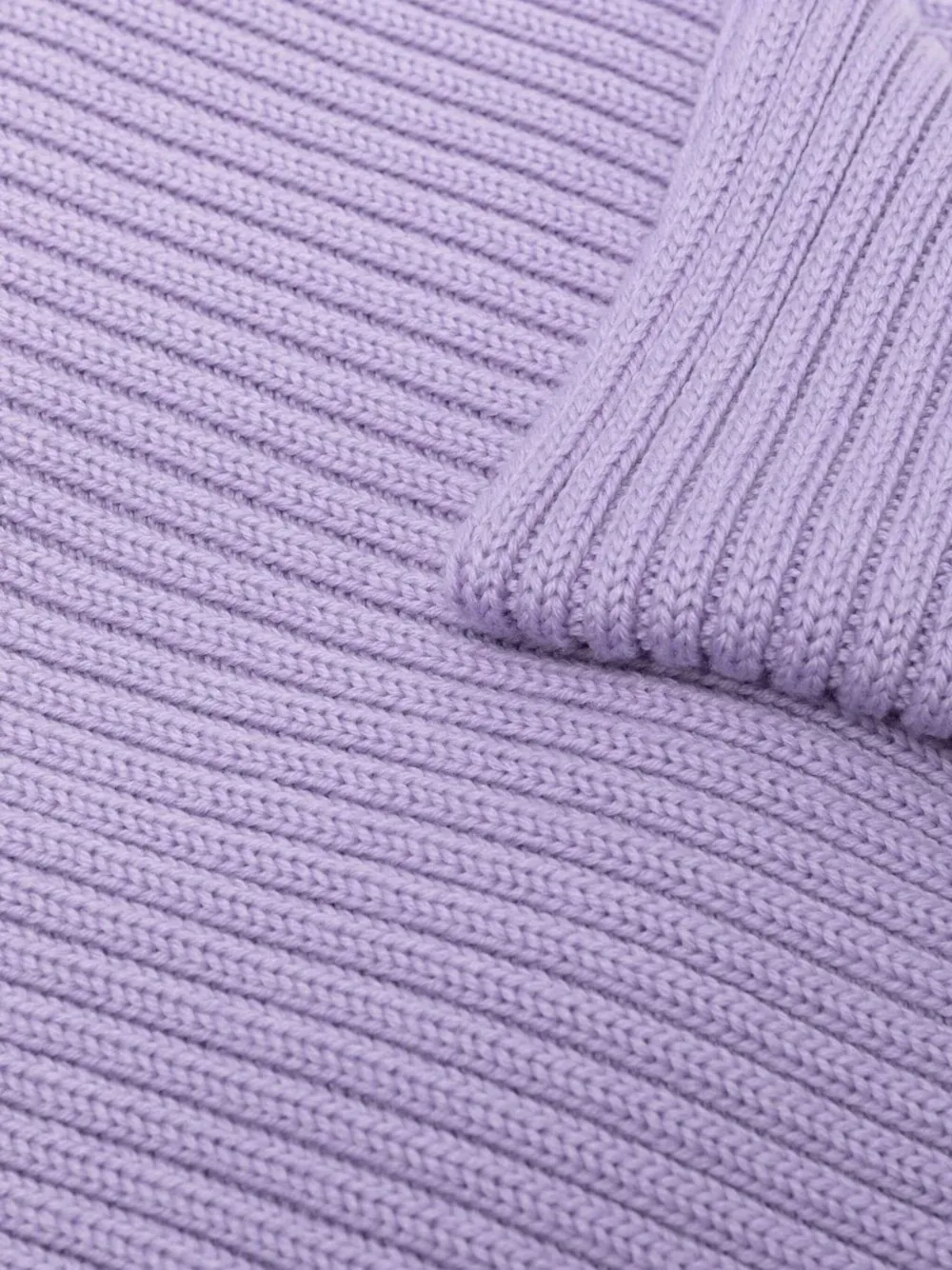 Givenchy ribbed cotton scarf Paars