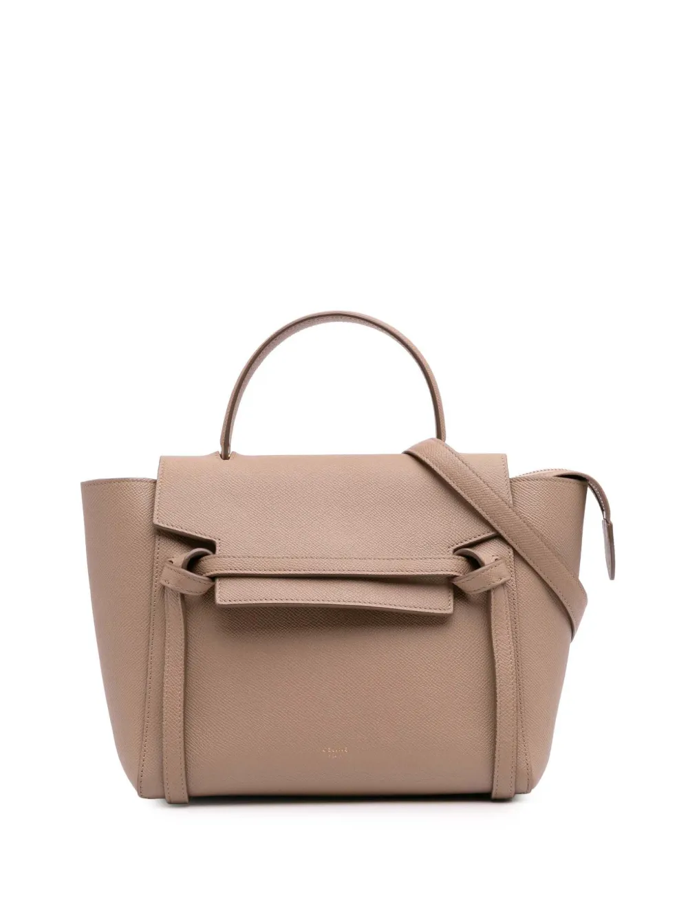 Céline Pre-Owned 2017 Micro Grained Calfskin Belt Bag satchel - ブラウン Céline Pre-Owned 2017 Micro Grained Calfskin Belt Bag satchel - ブラウン