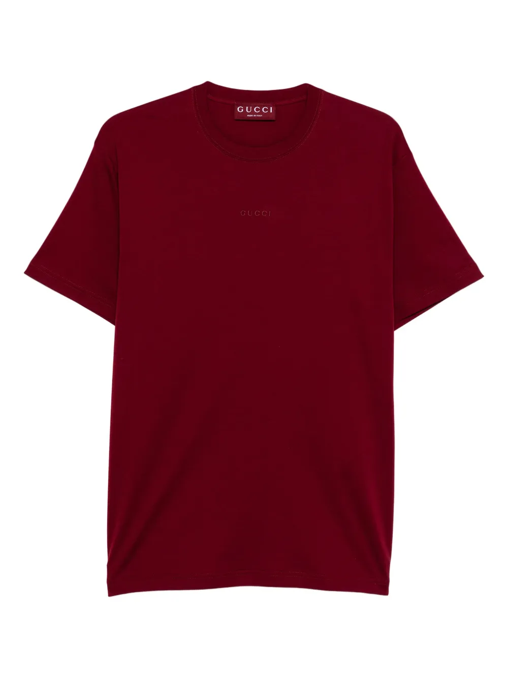 logo-embroidered crew-neck T-shirt