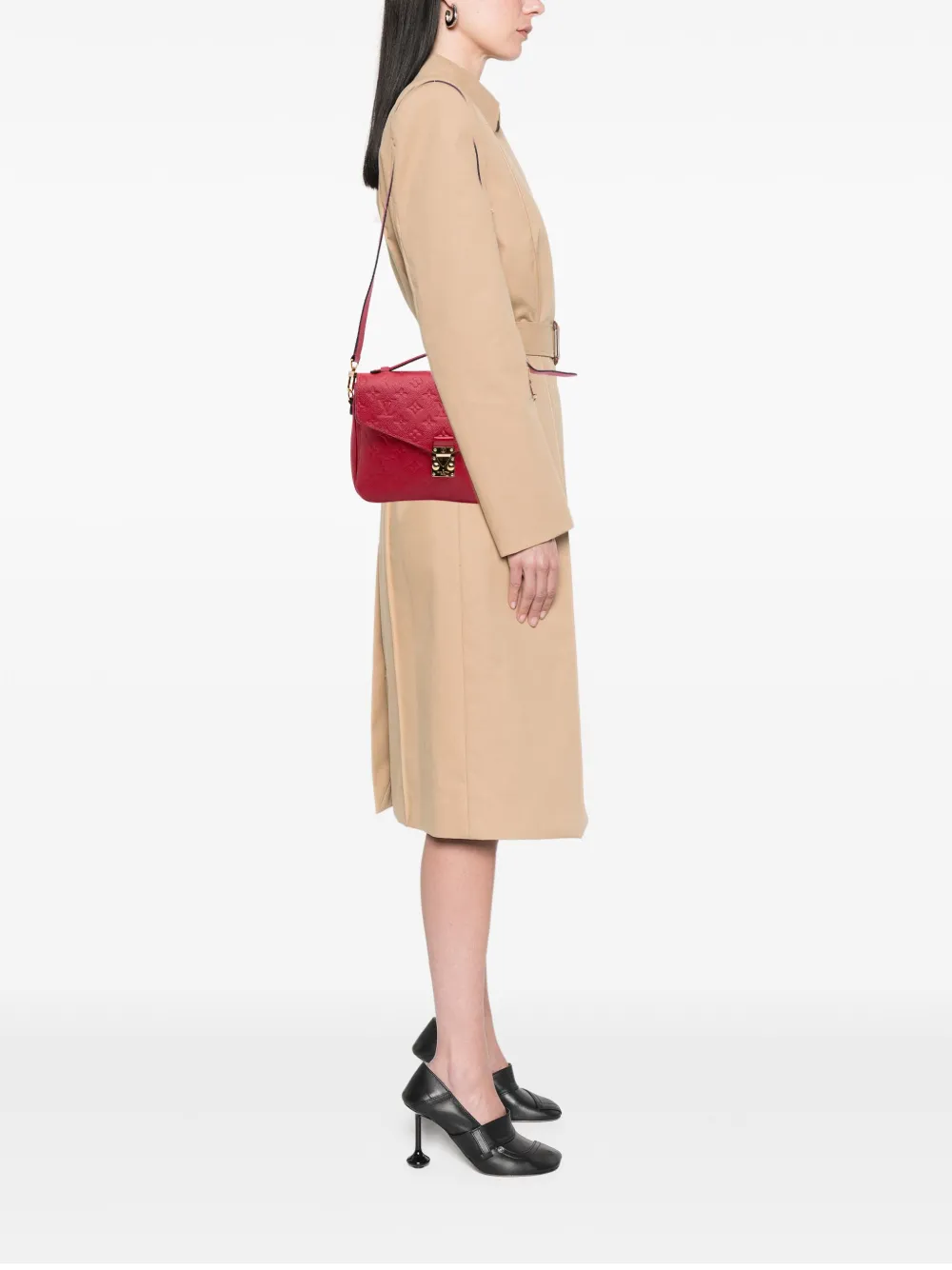 Louis Vuitton Pre-Owned 2018 Monogram Empreinte Pochette Metis satchel | Pre-Owned | Image 2