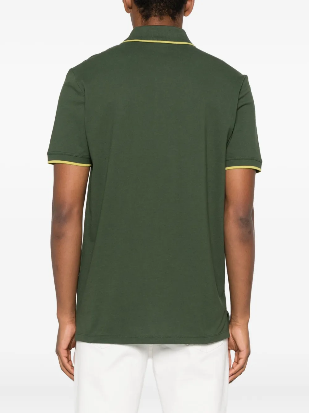 HUGO Piqué poloshirt Groen