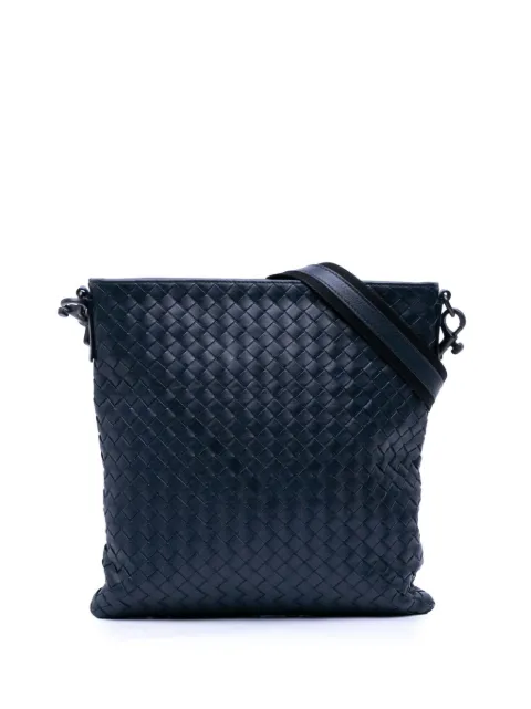 Bottega Veneta Pre-Owned Borsa a tracolla con design Intrecciato in pelle 2012-2025