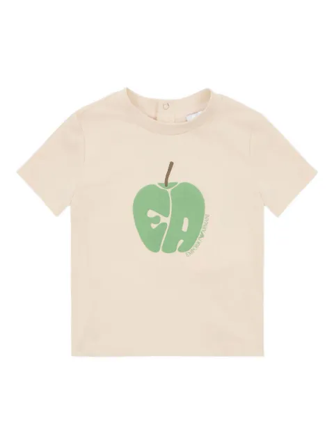 Emporio Armani Kids apple-print T-shirt