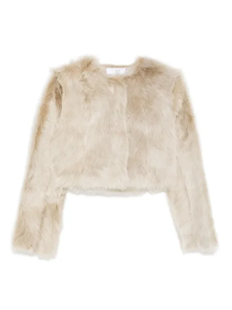 IRO lamb-fur cropped jacket