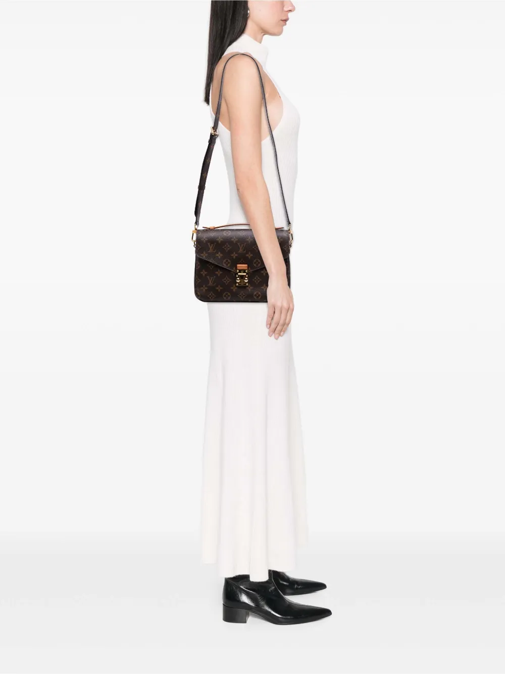 Louis Vuitton Pre-Owned 2018 Monogram Pochette Metis satchel | Pre-Owned | Image 2