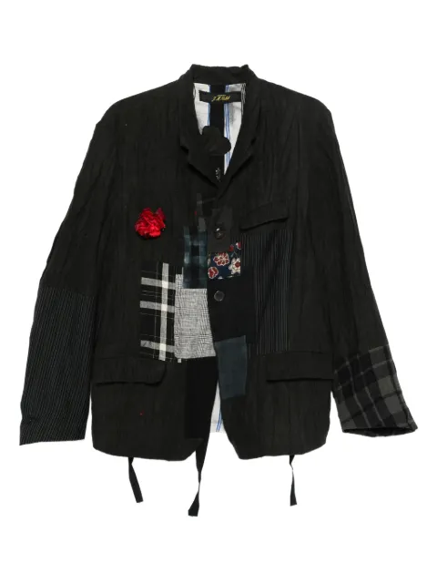 ARCHIVIO  J.M. Ribot patchwork floral-embellished jacket
