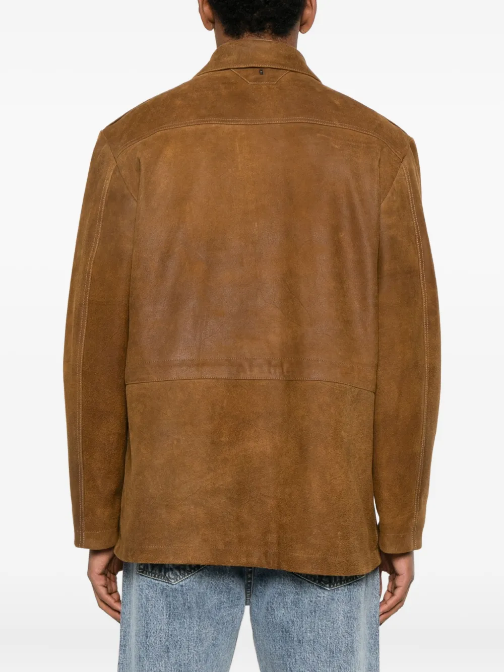 Salvatore Santoro Flap-pocket Jacket In Brown