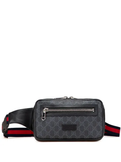 Gucci Pre-Owned 2000-2015 GG Supreme Web belt bag