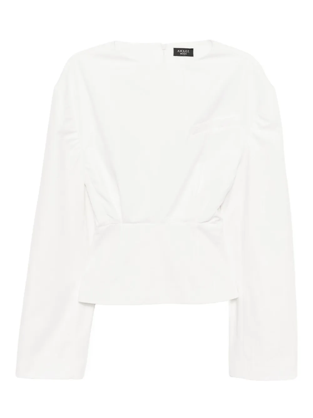 A.w.a.k.e. Cotton Blouse In White