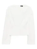 A.W.A.K.E. Mode cotton blouse - White