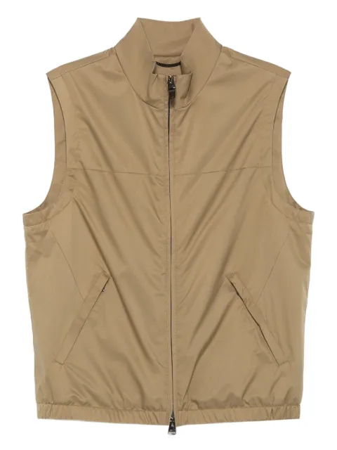 Canali ジップアップジレ