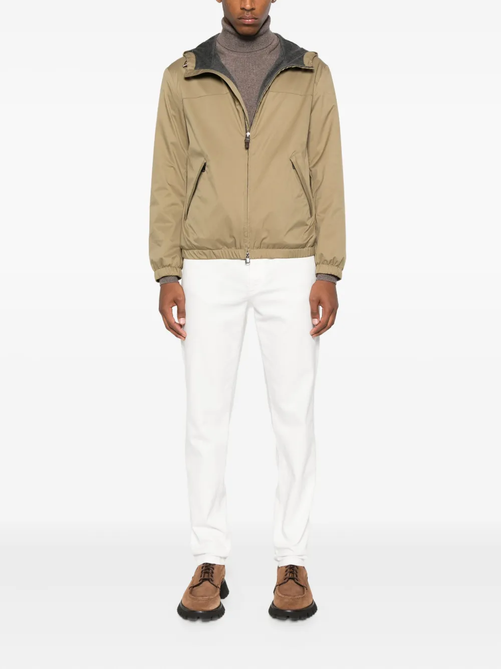 Canali zip-fastening jacket | Lightweight Jackets | Image 2