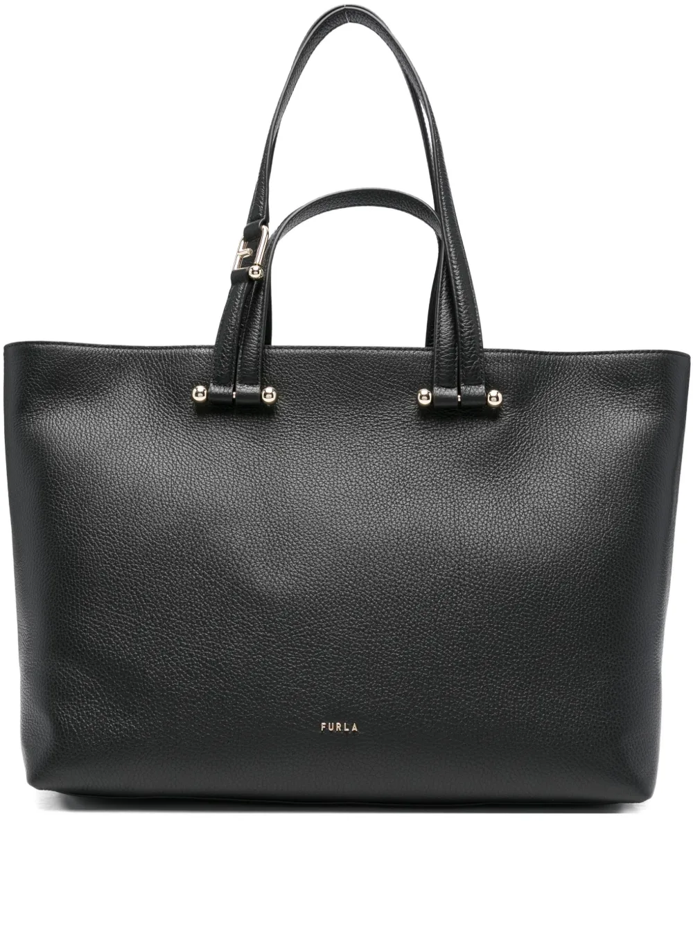 Furla large Duetto tote bag Zwart