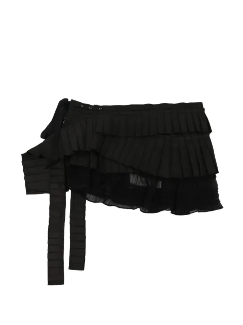 Rokh Micro pleated skirt belt