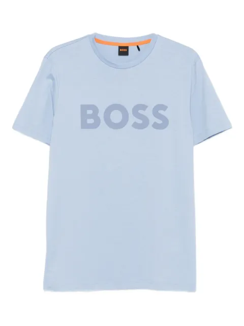 BOSS logo-print t-shirt
