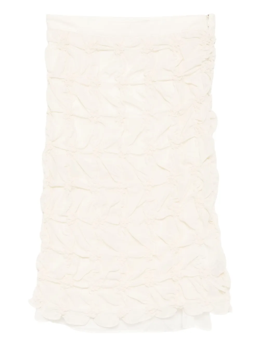 Rokh scrunched chiffon skirt | Neutrals | Image 1
