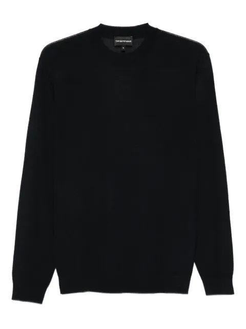 Emporio Armani crew-neck wool sweater