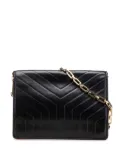 Saint Laurent Pre-Owned 2000-2012 Leather Y Stitch Chain crossbody bag - Black