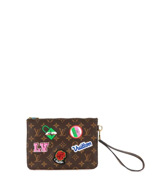 Louis Vuitton Pre-Owned 2018 Monogram Patches City pouch