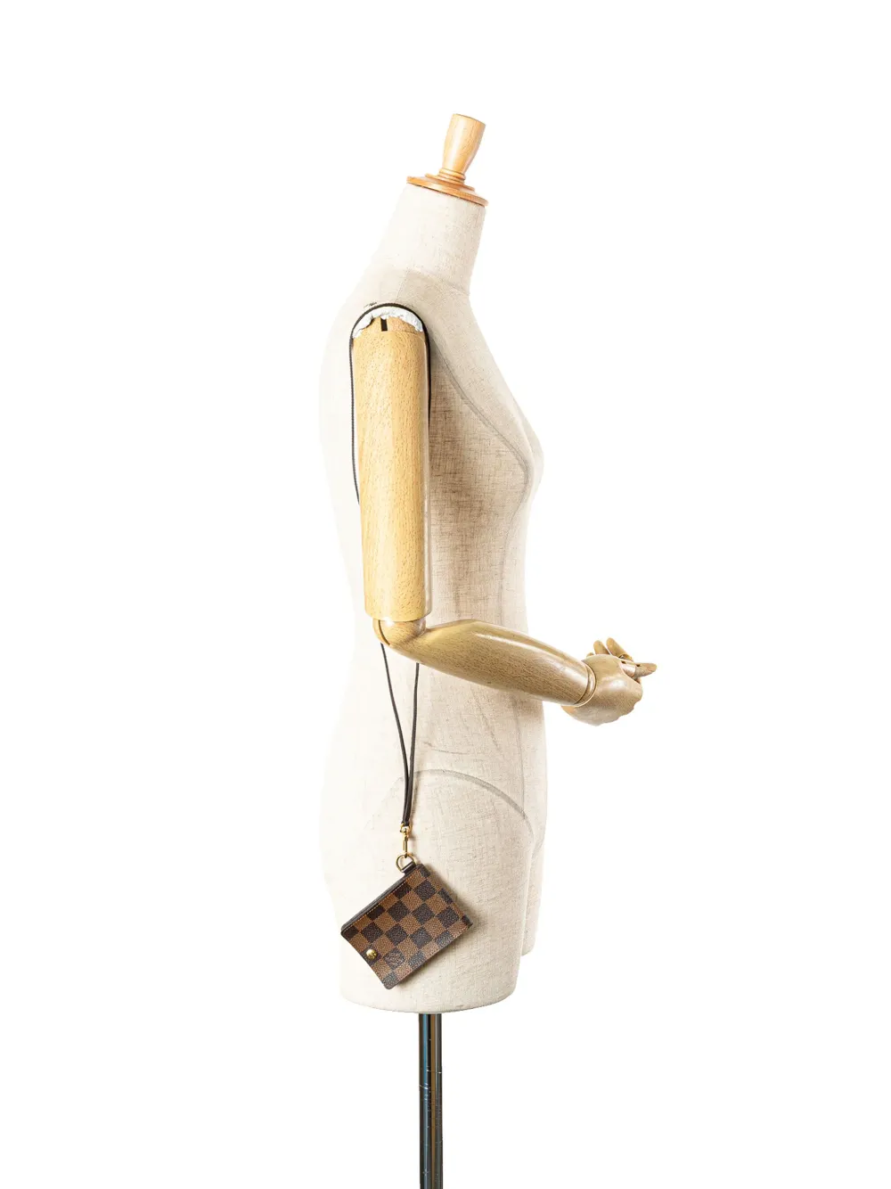Louis Vuitton Pre-Owned 2006 Damier Ebene Porte Carte ID Bandouliere crossbody bag | Pre-Owned | Image 2