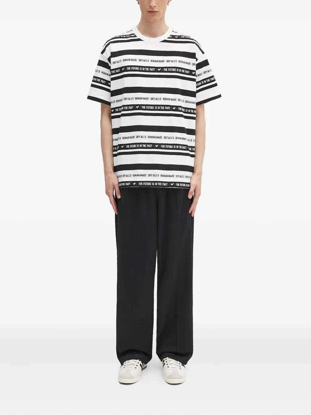 Human Made stripe-print t-shirt | T-Shirts | Image 2