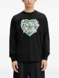 Human Made heart-logo long-sleeve t-shirt - Black