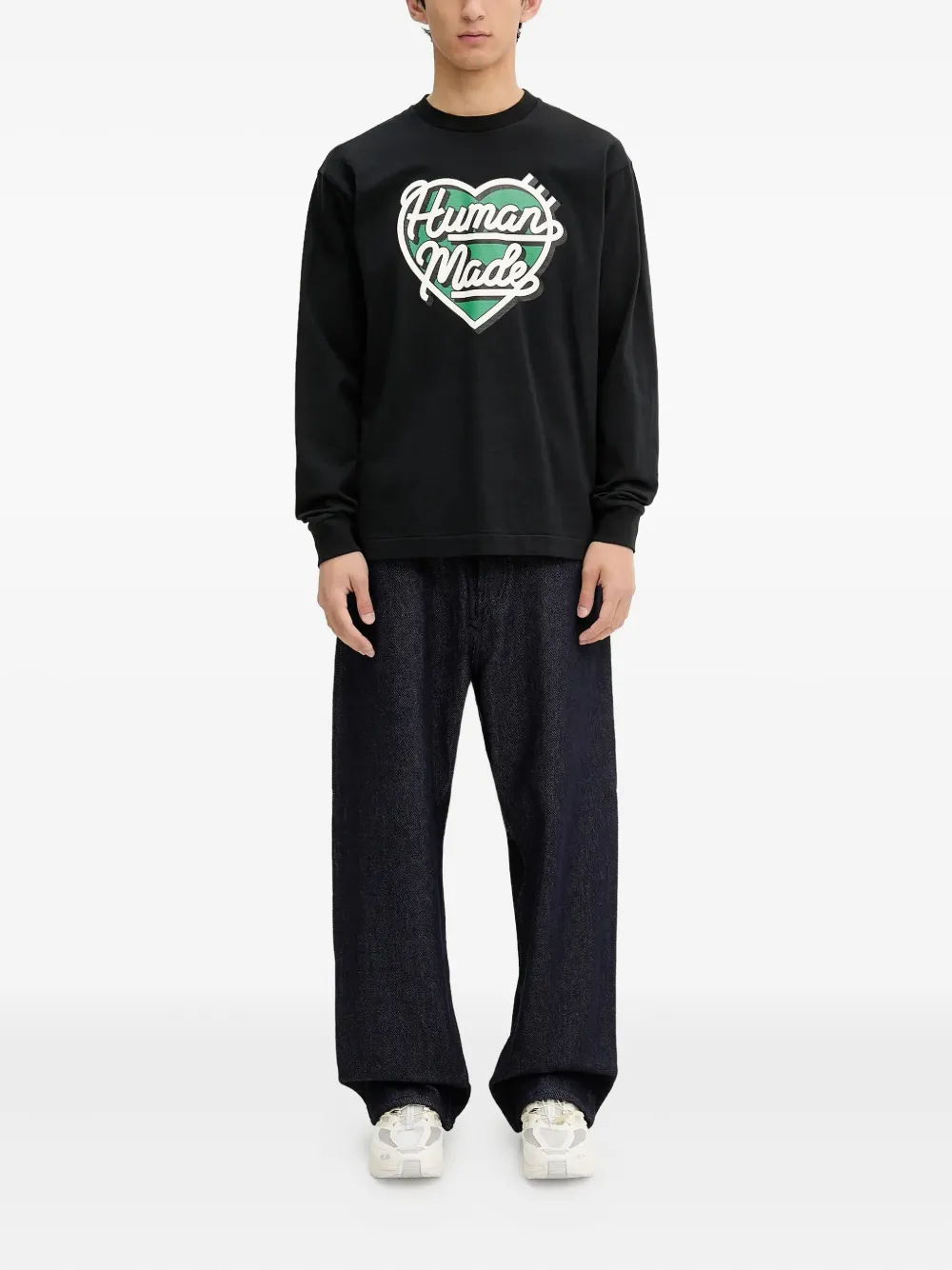 Human Made heart-logo long-sleeve t-shirt | T-Shirts | Image 2