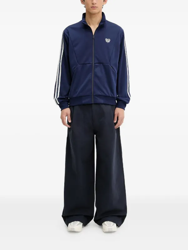 human made TRACK JACKET NAVY Lサイズ Human Made Panelled Stripe