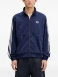 Human Made panelled stripe track jacket - Blue