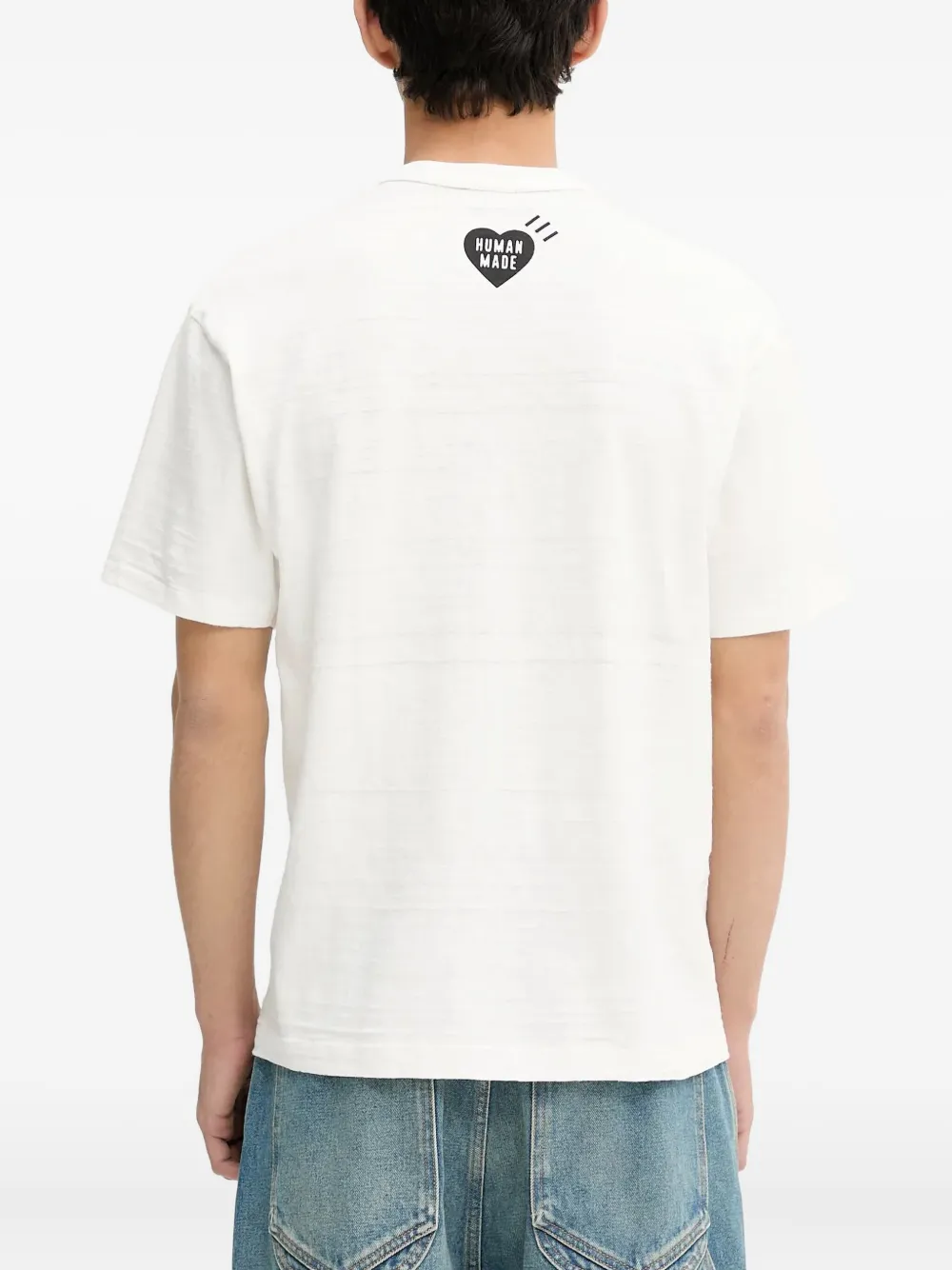 Human Made T-shirt met logoprint Wit