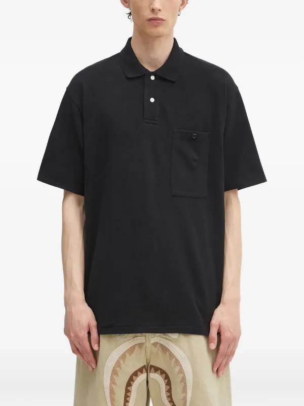 Human Made ショートスリーブ ポロシャツ | ブラック | FARFETCH JP