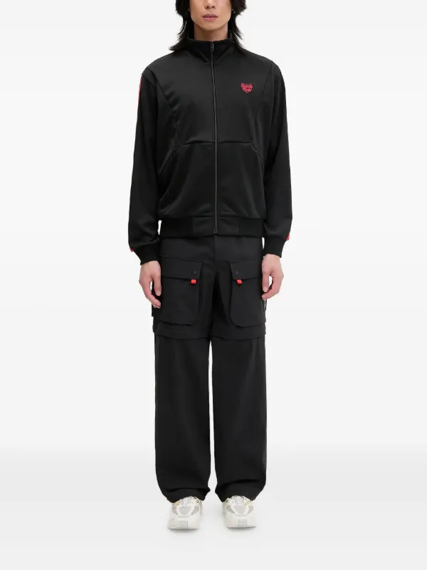 Human Made ハートロゴ トラックトップ | ブラック | FARFETCH JP