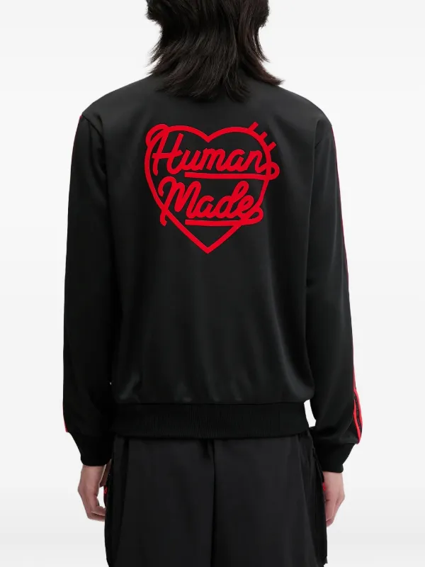 Human Made heart-logo Track Top | Black | FARFETCH TH