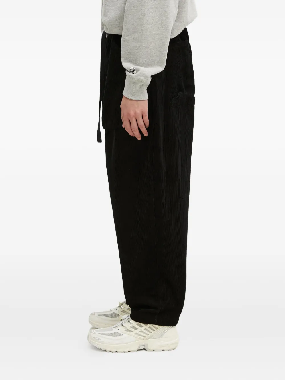 Manastash Drawstring Trousers In Black
