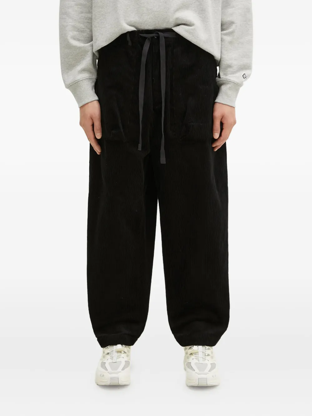 Manastash Drawstring Trousers In Black
