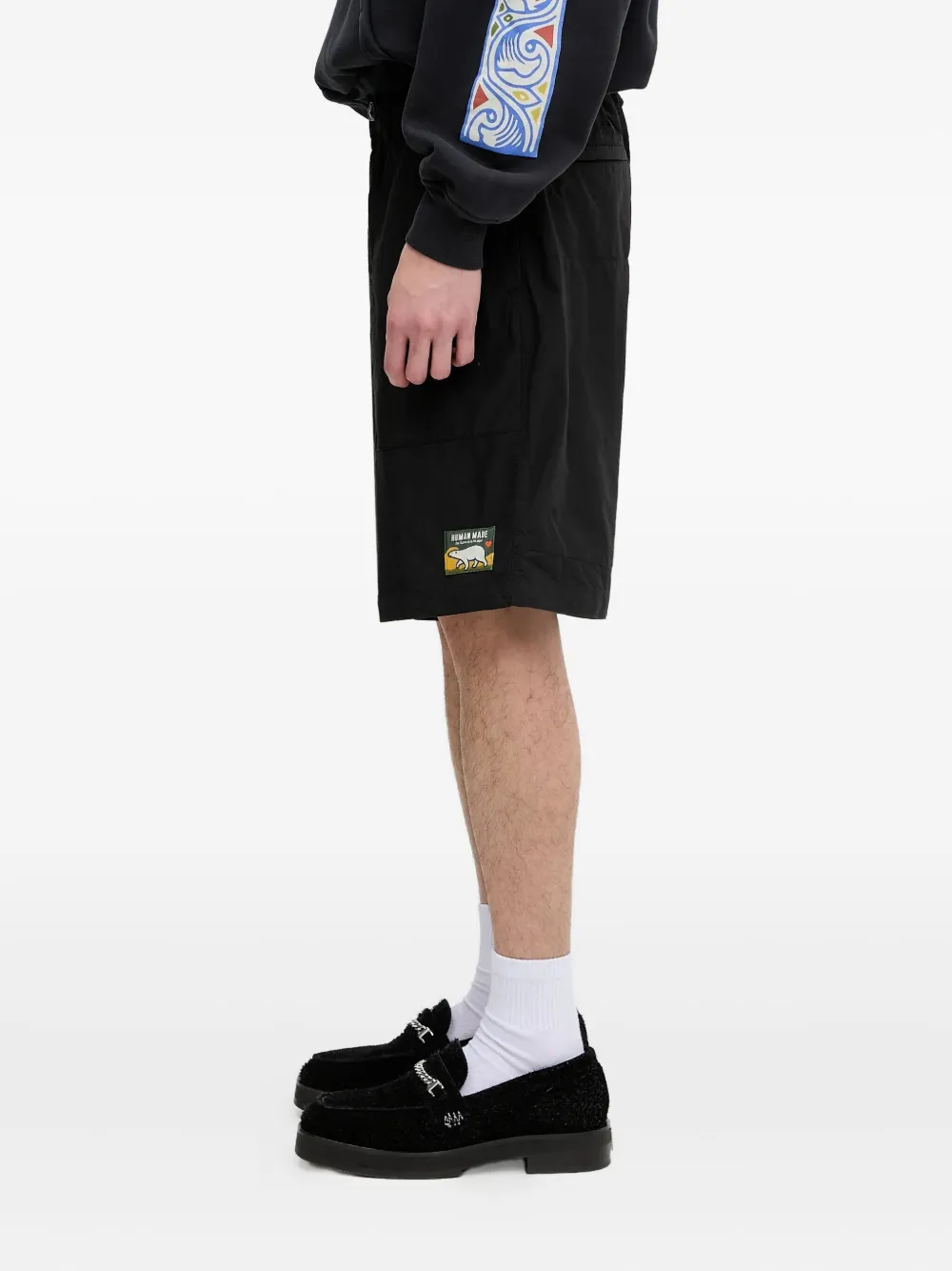 Human Made Shorts met opgestikte zak Zwart