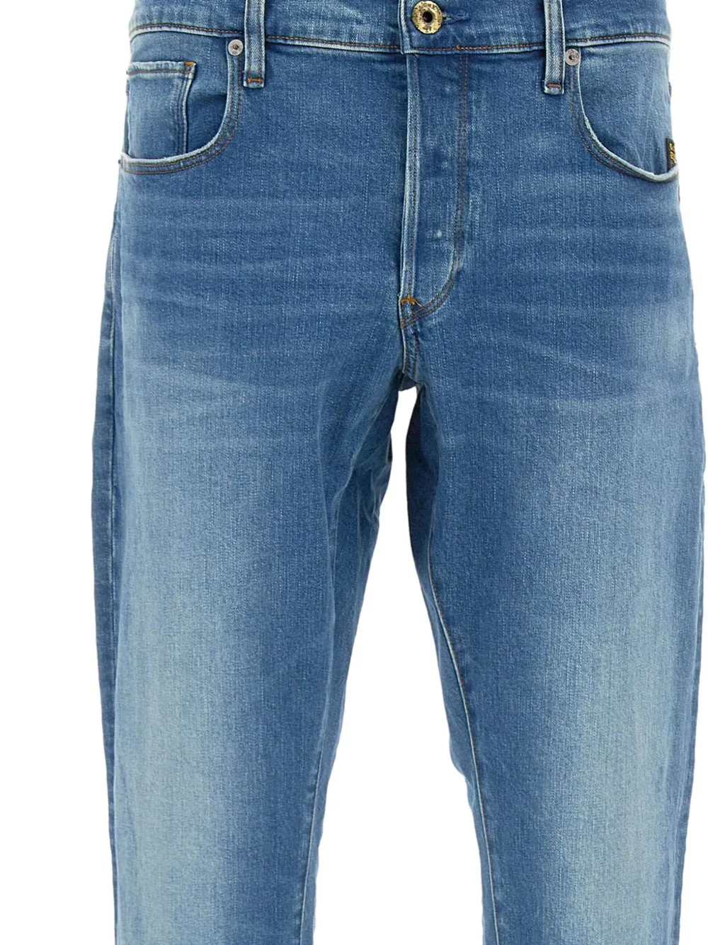 G-Star RAW 3301 jeans met vijf zakken en logo Blauw