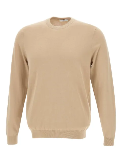DIKTAT ribbed-edge cotton sweater
