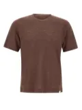DIKTAT linen T-shirt - Brown