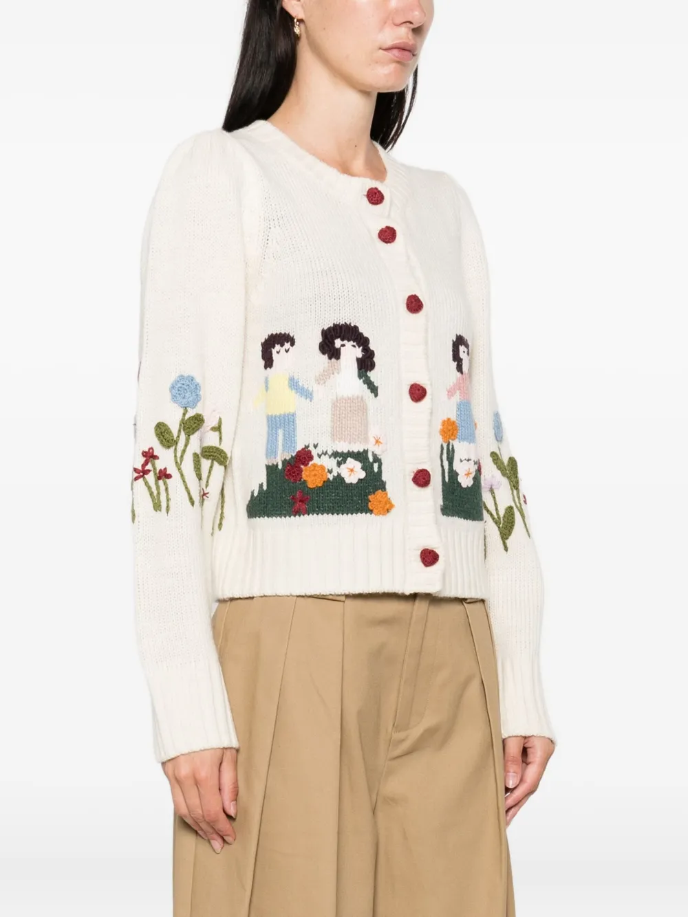 Sea Wendie cardigan Beige