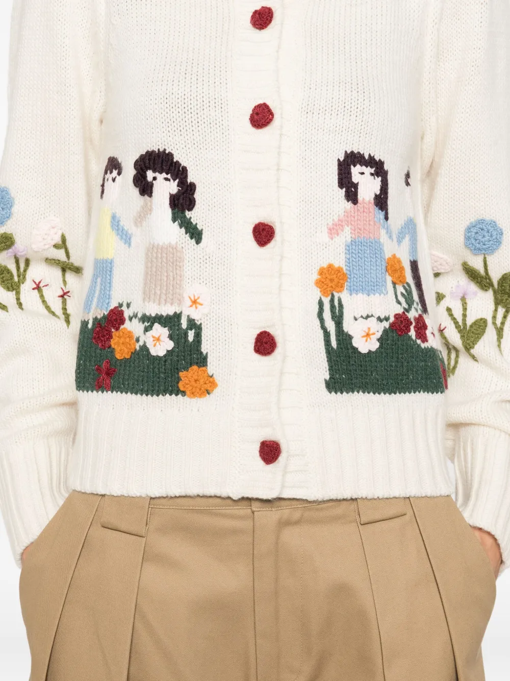 Sea Wendie cardigan Beige