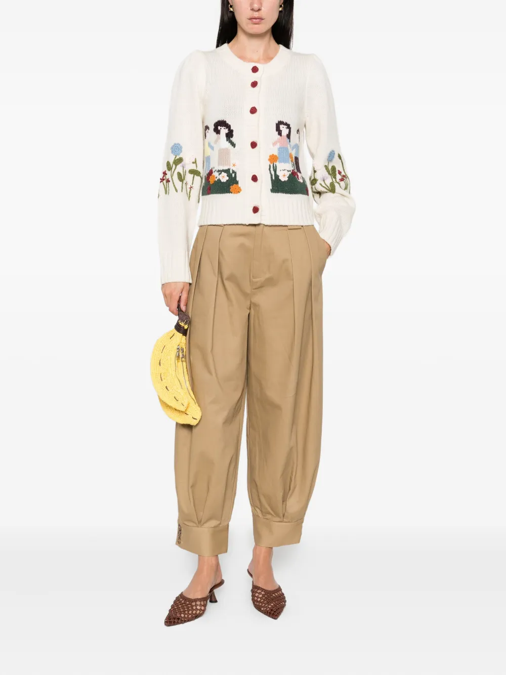 Sea Wendie cardigan Beige